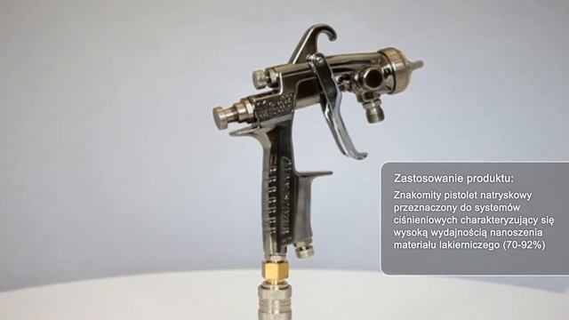 Pistolet lakierniczy Iwata W101 E2P dolnozasilany - prezentacja produktu смотреть онлайн