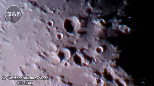 Close-up Video of our Moon in 4k With Sky-Watcher Telescope #94 смотреть онлайн