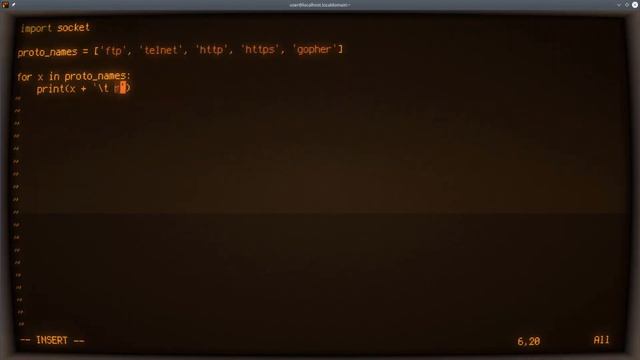 Python ASMR - Protocol to Port Number Conversion - No Talking смотреть онлайн