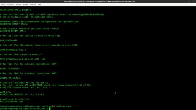 Docker Tutorial #25 - Ein Email Server mit MailCow смотреть онлайн