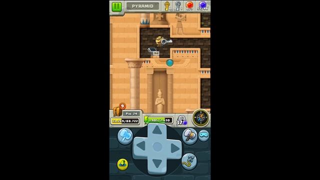 Diamond Quest: Don't Rush! Pyramid. Stage 6. Walkthrough with all Gems. смотреть онлайн