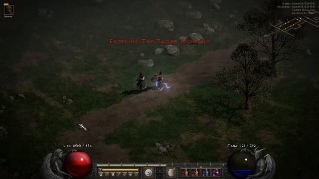 Сорка гибрид. Лёд и пламя. Мини гайд → Diablo II: Resurrected #5 смотреть онлайн