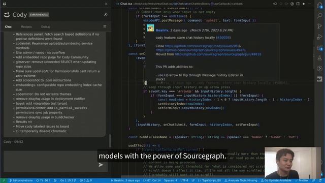 Cody AI demo with Beyang Liu - Sourcegraph смотреть онлайн