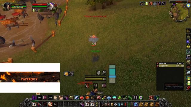 Wow Classic Rogue PvP at Darkmoon Faire be like... смотреть онлайн