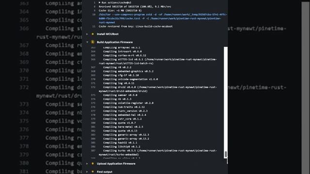 Build Rust + Mynewt Firmware with GitHub Actions смотреть онлайн