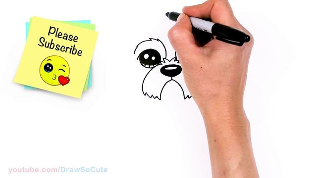 How to Draw a Shih Tzu Puppy Dog Easy ?❤️ смотреть онлайн
