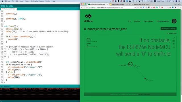 ESP8266 Tutorial: Send message to Noodl смотреть онлайн