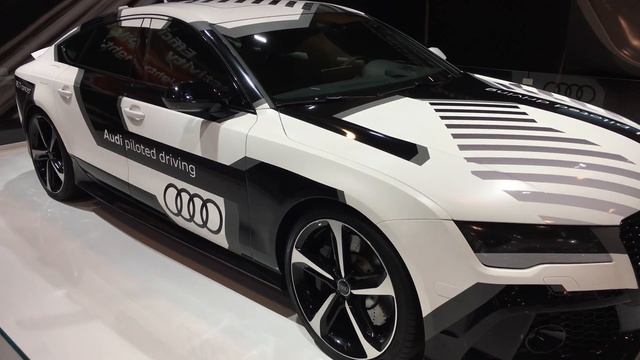 Audi RS7 Concept Piloted Driving 4K смотреть онлайн