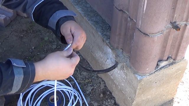 КАМЕННЫЙ ЗАБОР СВОИМИ РУКАМИ ЧАСТЬ 2 смотреть онлайн