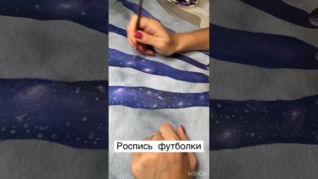 #painting #art Роспись футболки смотреть онлайн
