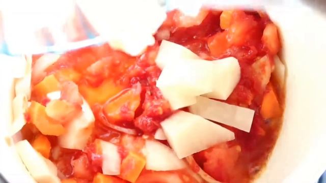 КРЕМ-СУП ИЗ КРАСНОЙ ЧЕЧЕВИЦЫ;ЛЕГКИЙ РЕЦЕПТ смотреть онлайн