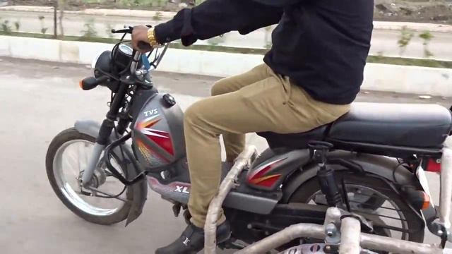 HANDICAPPED THREE WHEELER For TVS XL 100 MOPED WWW MOBILITYKART COM Call +918770784247 смотреть онлайн