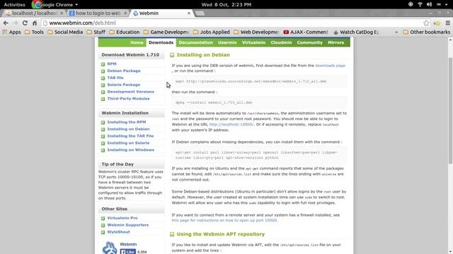 How to install webmin on Ubuntu LAMPP смотреть онлайн