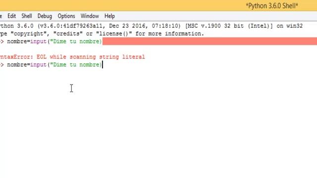 Python 3.6: Cómo Crear tu Primer 'Hola Mundo' en Python смотреть онлайн