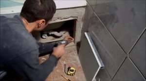 Потайной люк под плитку,своими руками!. Простое решение.