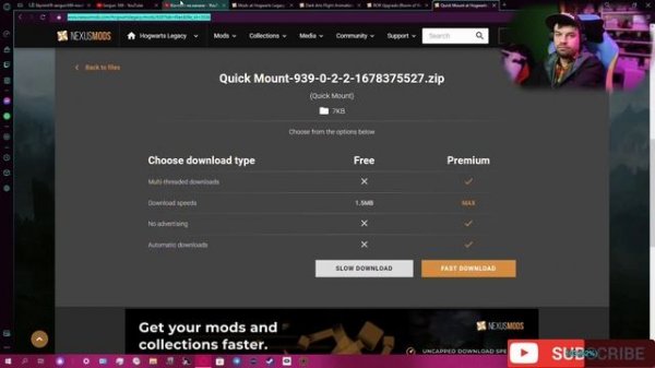 КАК Cкачать Любой Архивный МОД с сайта NEXUS MODS | HOW TO DOWNLOAD ANY MOD ARCHIVE FROM NEXUS MODS