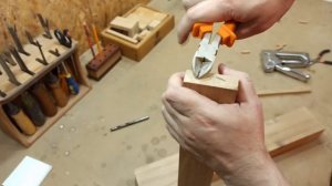 Столярные соединения Соединения на шкант (нагель) Разметка под шканты без кондукторов