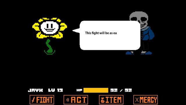 Undertale Rap Battle: Flowey VS Sans (Xsane Redux) смотреть онлайн