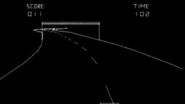 Speed Freak - Arcade - Best Classic Driving Games (Vectorbeam 1977) смотреть онлайн