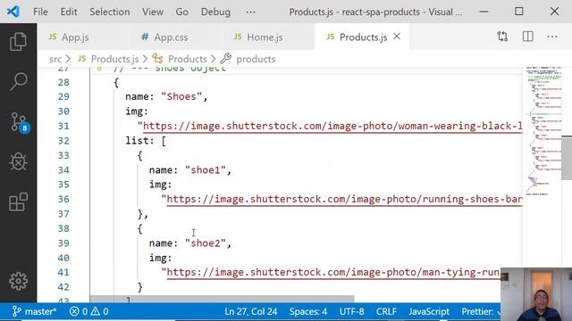 react single page application using products - נתן קרסני בעברית смотреть онлайн