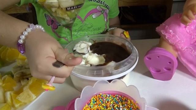 Готовим ФРУКТОВЫЙ Десерт в бокале за 5 минут/ Очень вкусный смотреть онлайн