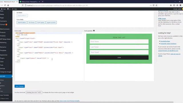 Rebecca WordPress Theme Setup Food Demo смотреть онлайн