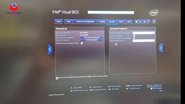 How To Get Into Bios USB Boot Intel Nuc Mini Pc смотреть онлайн