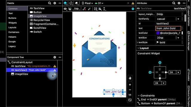 Android studio for beginners // Set the image in imageView. Lesson 5 смотреть онлайн