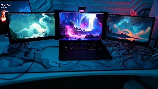 LIMINK S19 Portable Triple Monitor : Best Accessory for your 16" MacBook Pro смотреть онлайн