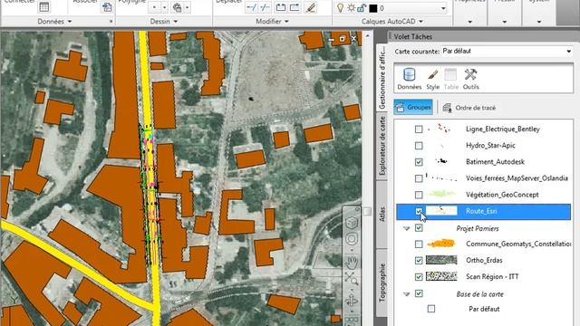 AutoCAD Map 3D - WMS client смотреть онлайн