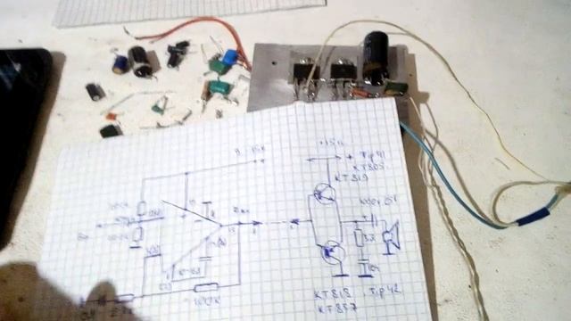 Хороший Усилитель звука на к157уд2 и транзисторах