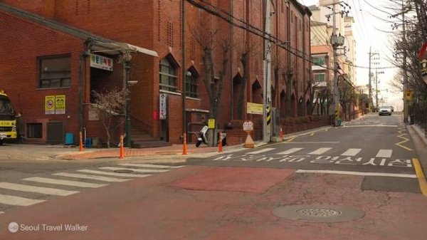 서초동 대저택, 고급빌라 주택가 평온한 산책, 도시 골목길 백색소음, 서울여행워커