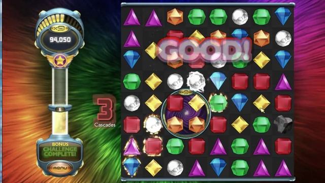 Bejeweled Twist - Classic Mode Part 1 [Fire-o-rama] смотреть онлайн