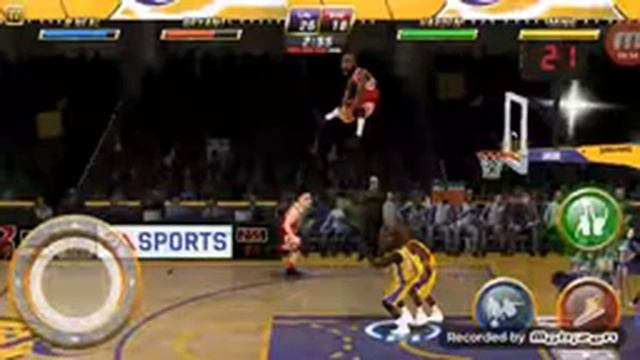NBA JAM игра за Шака и Коби в Lakers смотреть онлайн