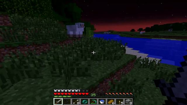 Flans Mod Minecraft Survival - Episode 13 - Enchantment Table And Baby Zombie Ambush! смотреть онлайн