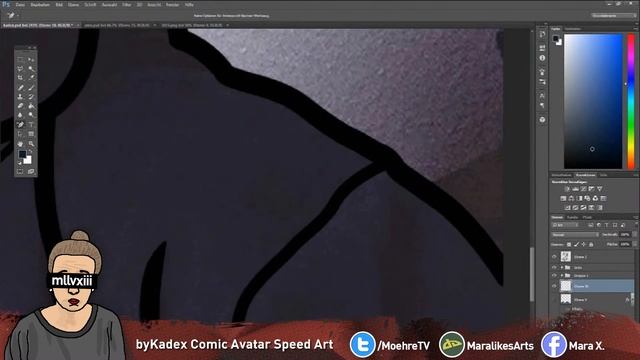 byKadex ● 2D Comic/Cartoon Avatar Speed Art #1 ● | by Mara смотреть онлайн