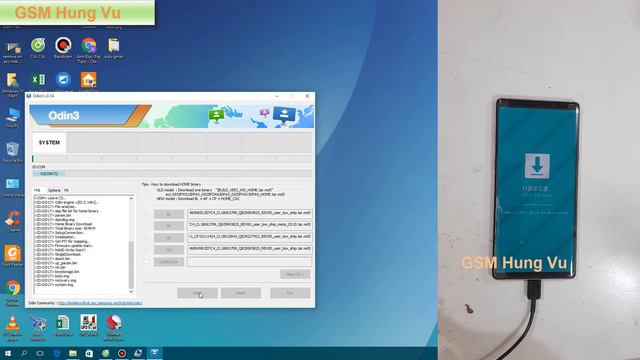 Flash Firmware File Samsung Galaxy Note 9 N960N Android 10 with Odin3 ver 3.14.4. смотреть онлайн