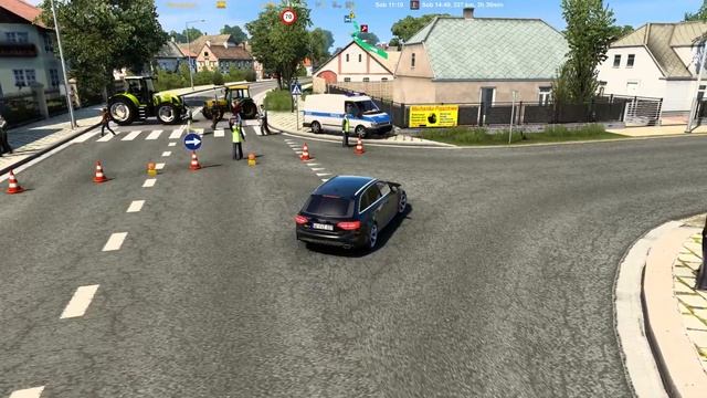 Audi RS4 EuroTruckSimulator 2 ETS2 PASSENGER MOD + KOLEJNOŚĆ MAP смотреть онлайн
