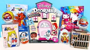 СЮРПРИЗ MIX! Doorables Disney, СЕЙЛОР МУН, Драконы, Монстр в кубе, Фиксики Unboxing Kinder Surprise