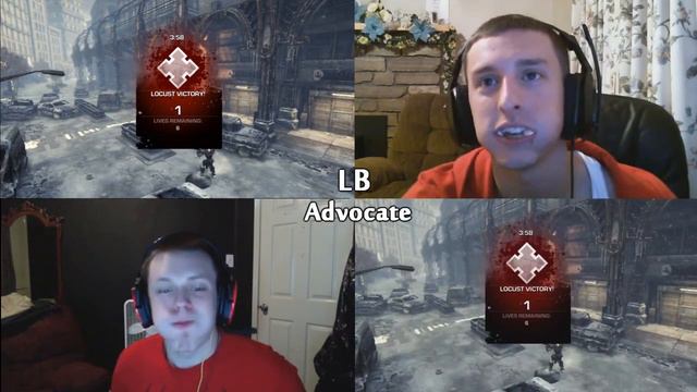 Chubby Bunny w/ LiKeBuTTeR (GoW 3) Episode 5 (w/ Advocate) смотреть онлайн