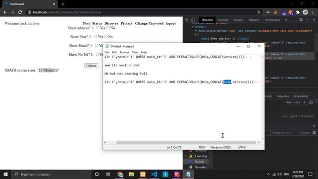 SQL Injection [Exploit & Defense] Part 2 смотреть онлайн