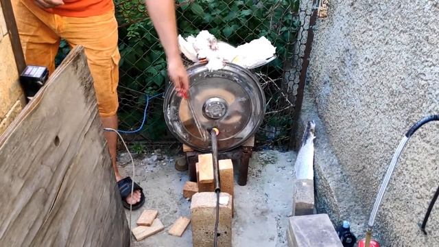 Изготовление газовой печи для обжига пробников. 2 часть. смотреть онлайн