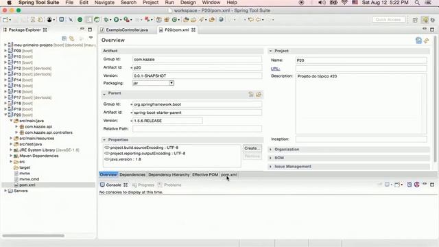 Spring Boot - Criando um controller смотреть онлайн