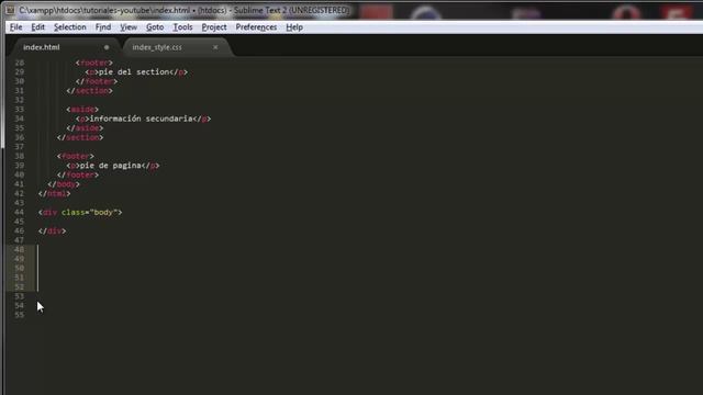 02 - tutorial sublime text 2 | shortcuts por defecto (atajos) смотреть онлайн