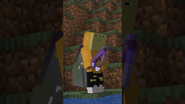 when u only eat plant based products in minecraft #shorts смотреть онлайн