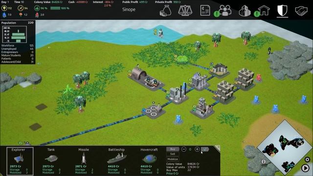 Planet Colonization - Basics on the Planet Sinope смотреть онлайн