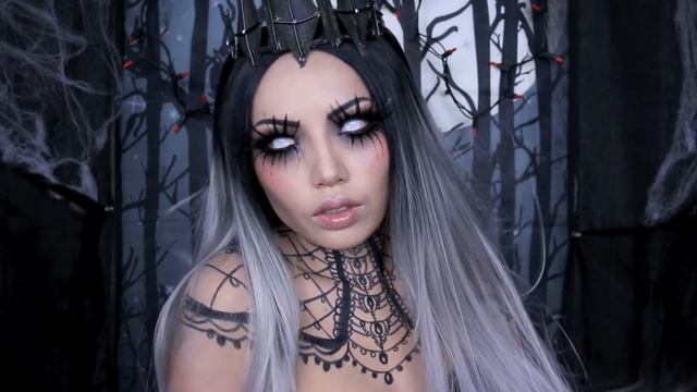 Белые Линзы Без Зрачка - Слепые Белые Линзы на #Хэллоуин смотреть онлайн