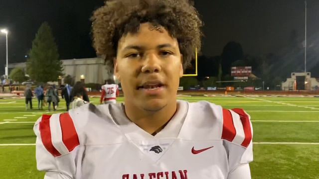 Salesian QB Ronald Robertson смотреть онлайн