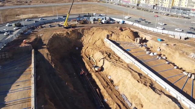 Казань. Вознесенский тракт. пересечение с пр.Победы. 29.10.2021 смотреть онлайн