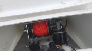 Установка якорной лебедки